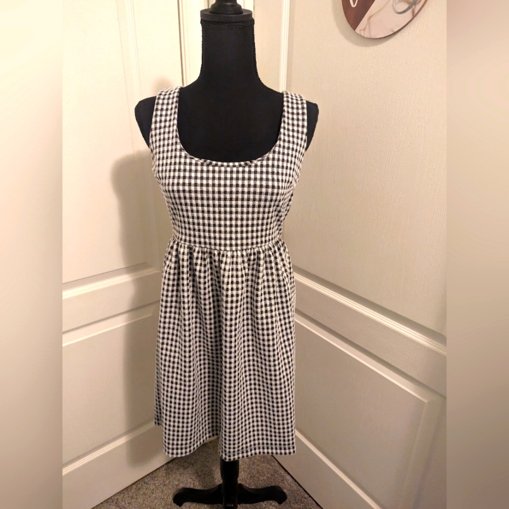 Checkered skirt